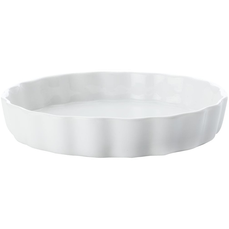 White Basics Flan Dish 13cm