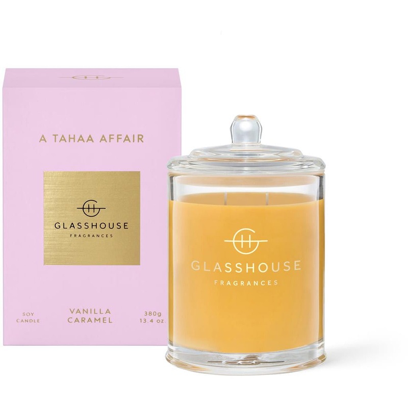 A Tahaa Affair - Vanilla Caramel 380g Triple Scented Candle