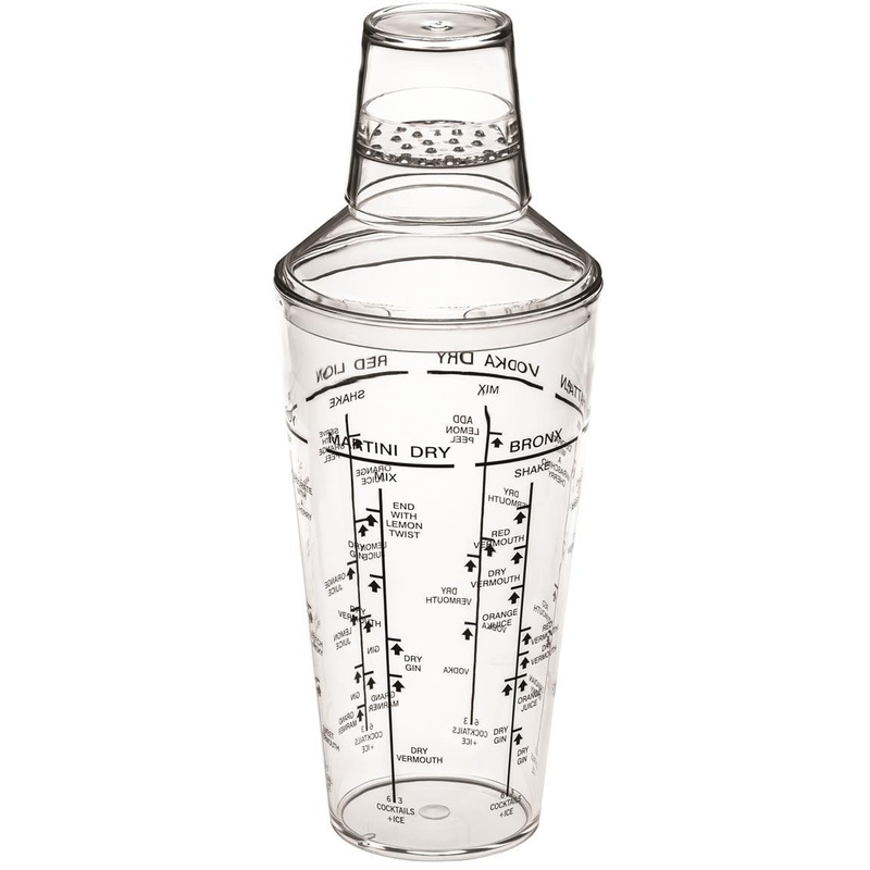 Acrylic Cocktail Shaker - 700ml