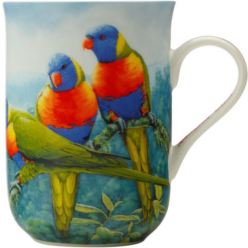 Birds Of Australia Anniversary Mug - Lorikeet