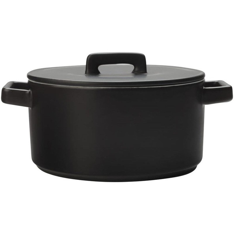 Epicurious Round Casserole 2.6L - Black