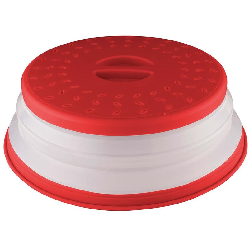 Microwave Food Cover - Red