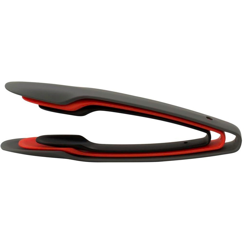 Nesting Tongs Set Of 3 (Grey, Red And Black)