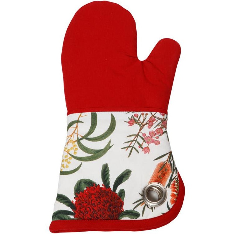 Royal Botanic Garden Oven Glove - Red