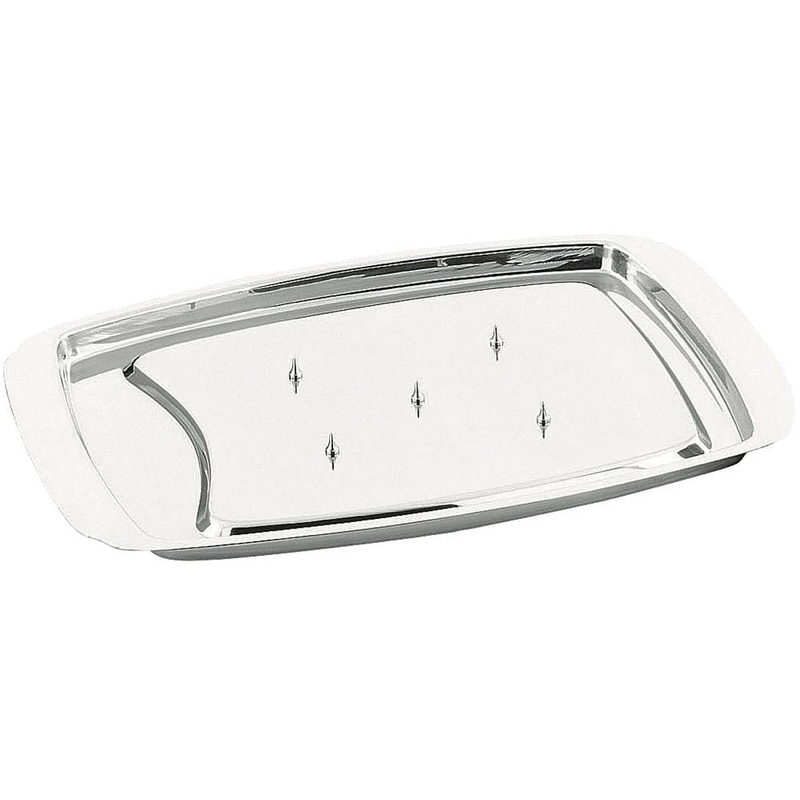 Stainless Steel Carving Tray With Spikes