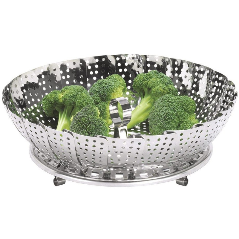 Stainless Steel Steamer Basket - 28cm