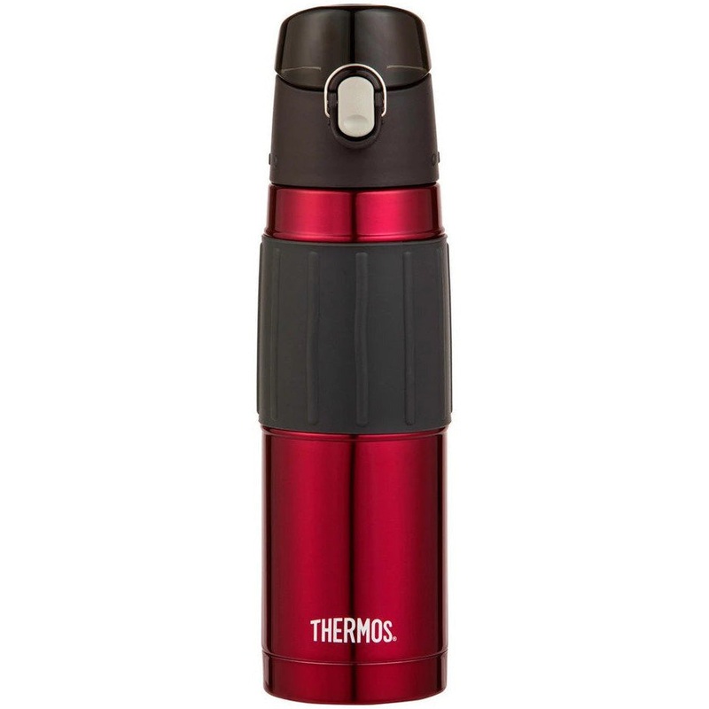 Stainless Steel Vacuum Insulated 530ml Hydration Bottle with Spout Red