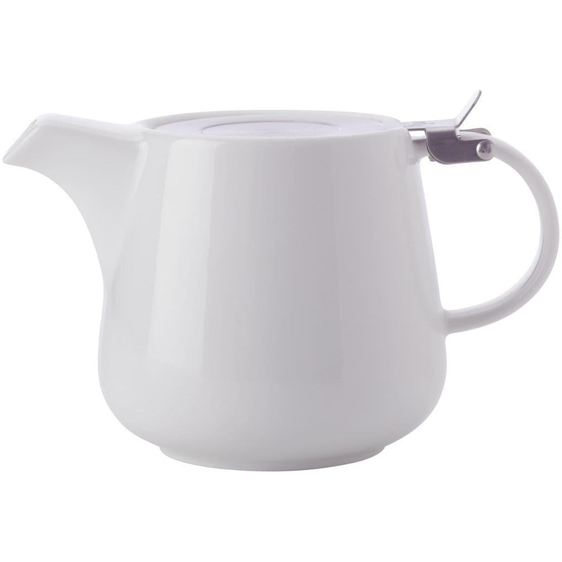 White Basics Teapot With Infuser 1.2L - White