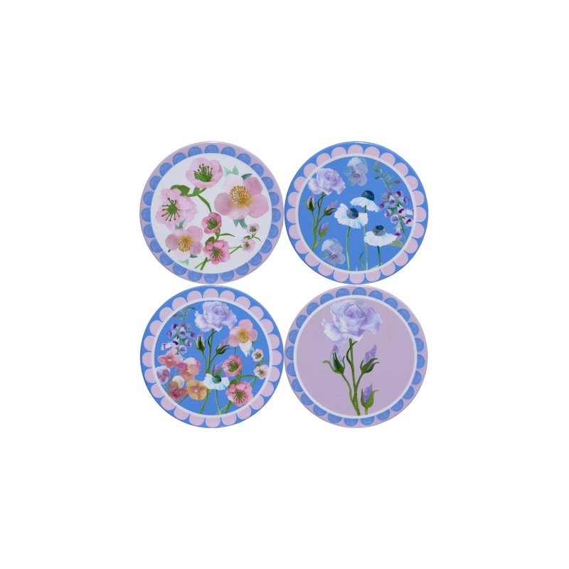 Affection Ceramic Coaster 10cm Set of 4 Assorted Gift Boxed