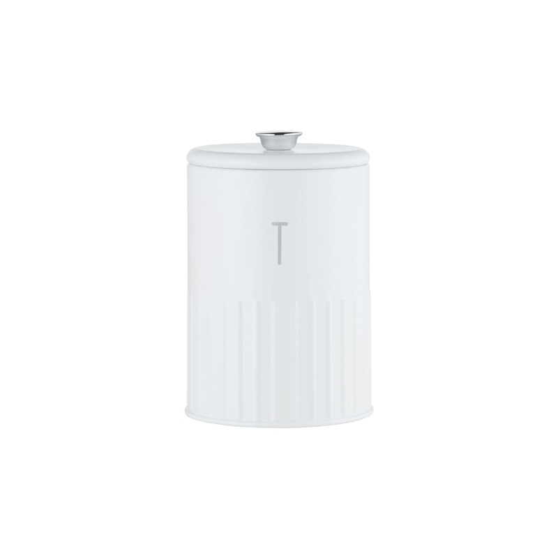 Astor Tea Canister 11x17cm 1.35L White