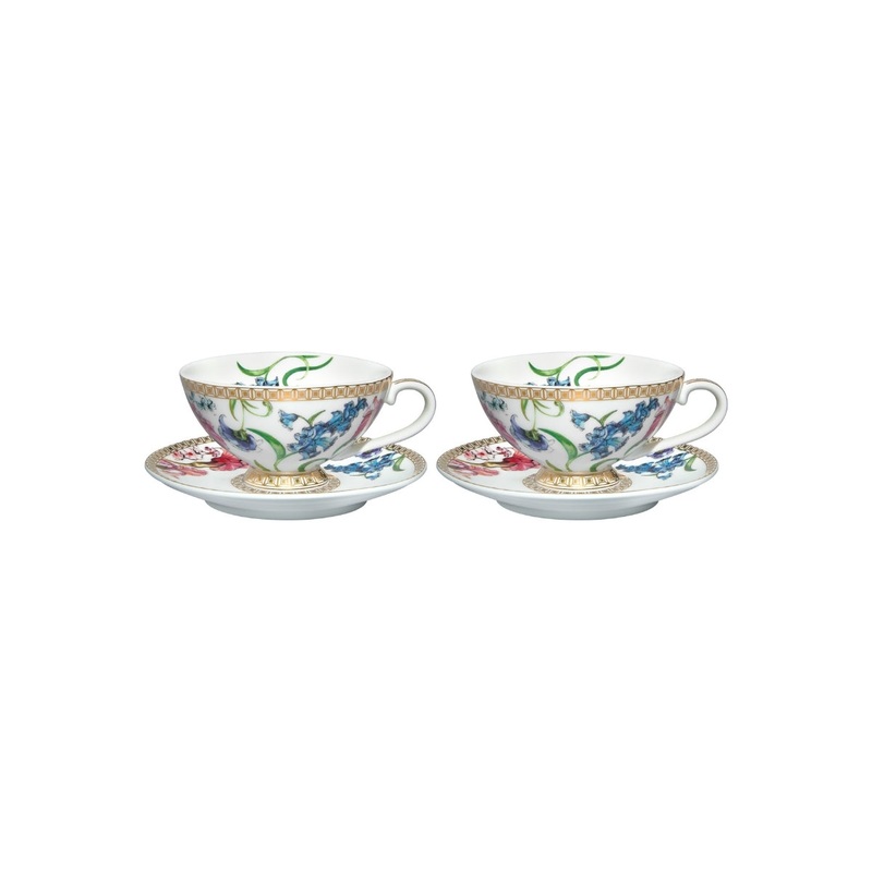 Estelle Michaelides Mystique Demi Cup & Saucer 90ML Set of 2 Gift Boxed