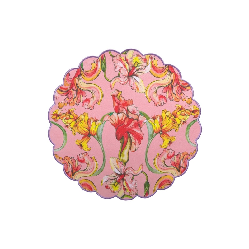 Estelle Michaelides Mystique Scallop Cotton Placemat 39cm