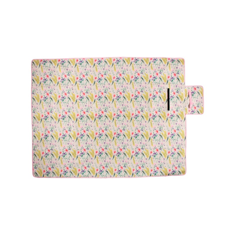 Wildflowers Folding Picnic Blanket 150x200cm