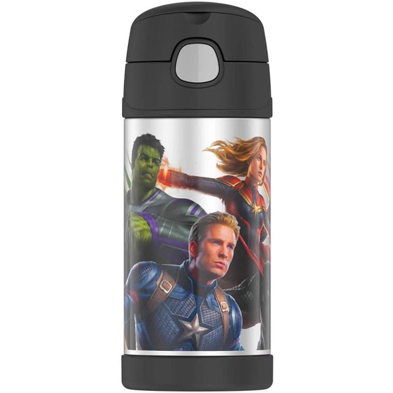 355ml FUNtainer Vacuum Insulated Drink Bottle Marvel Avengers