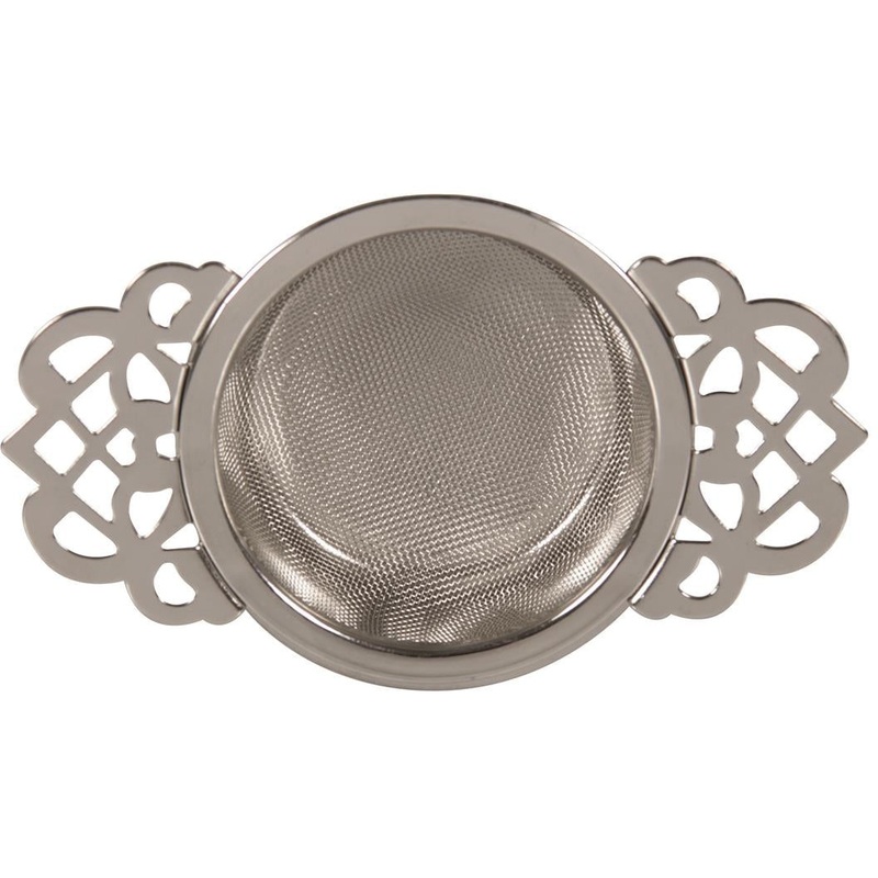 Empress Tea Strainer with Drip Tray