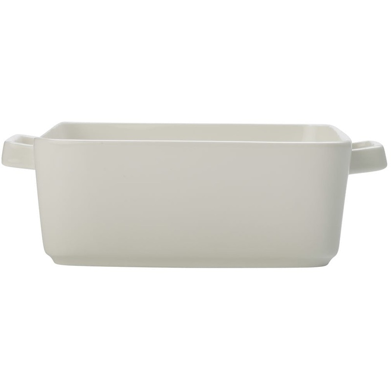 Epicurious Square Baker 19cm x 7.5cm - White