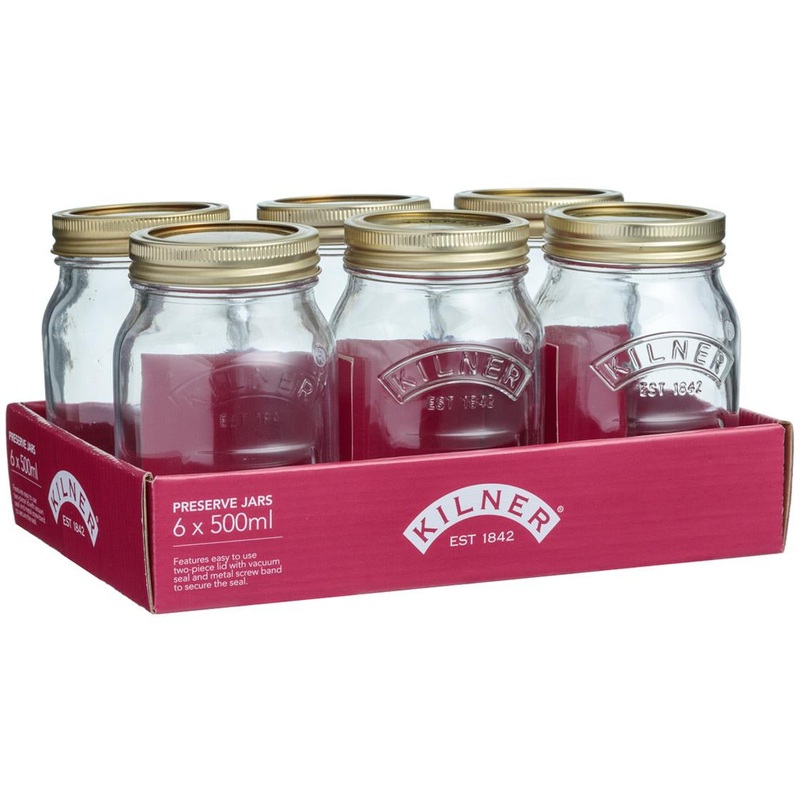 Genuine Preserve Jar Set Of 6 - 500ml
