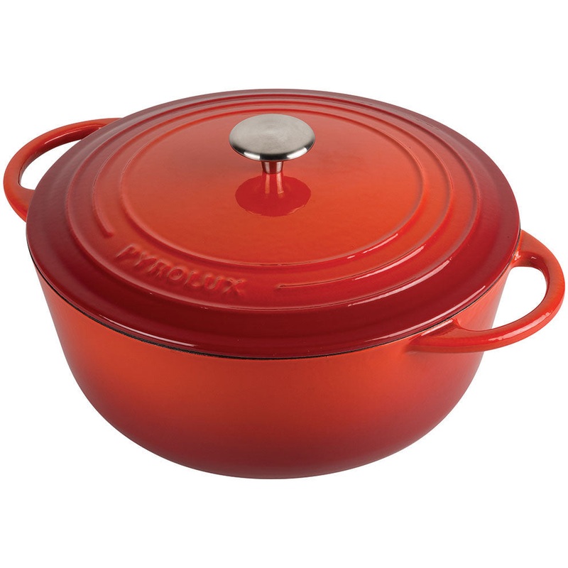 Pyrochef Casserole 26cm 5 Litre - Red