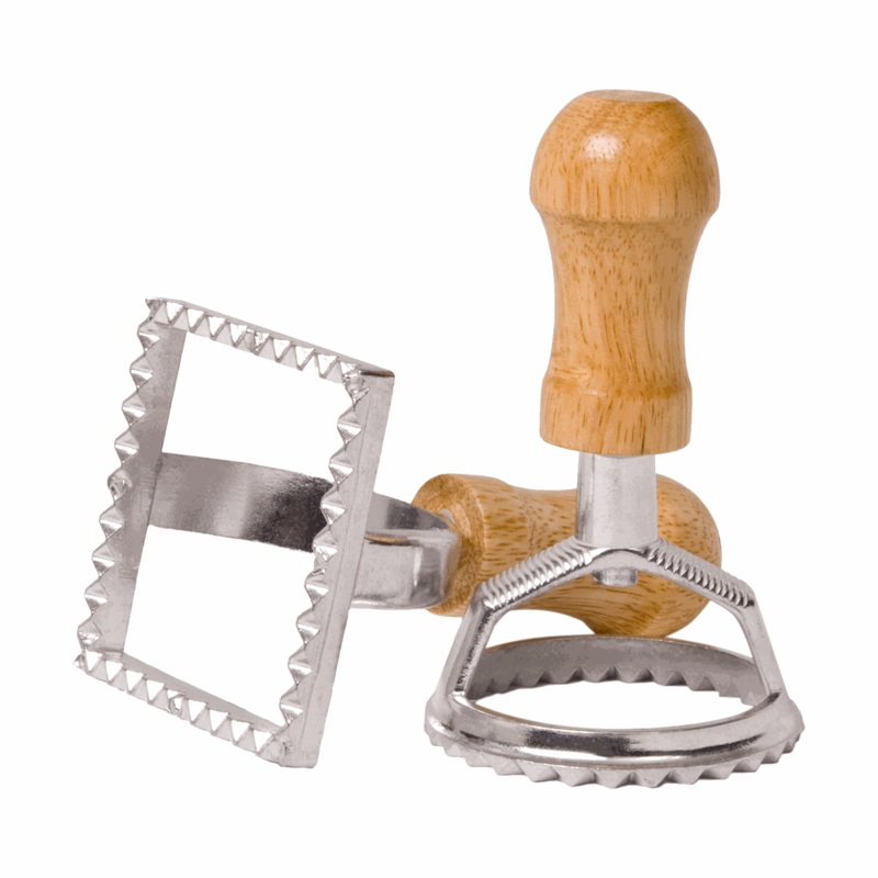 Ravioli Cutters Square And Round Set 2