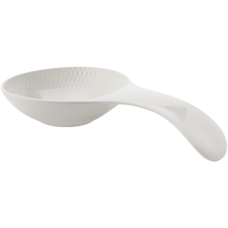 White Basics Diamonds Spoon Rest