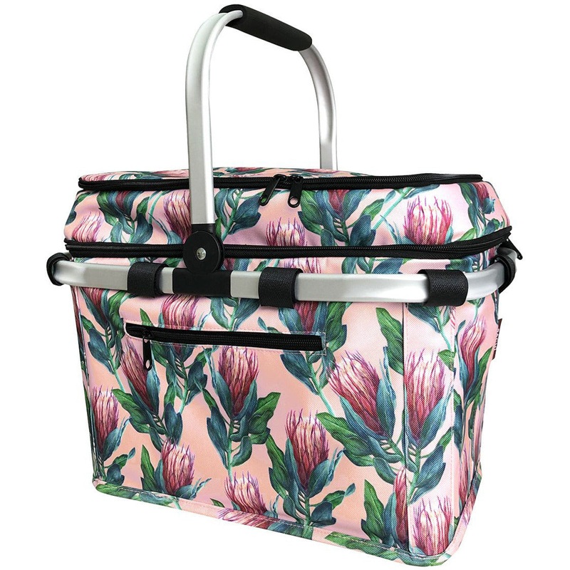 4 Person Insulated Picnic Basket - Protea