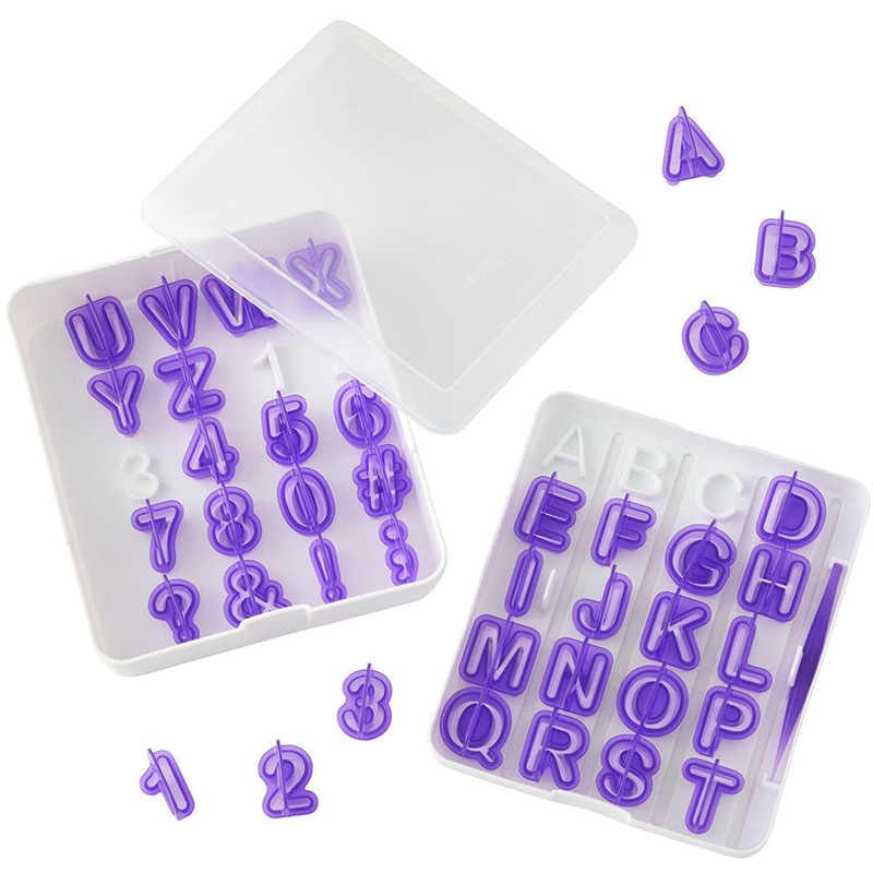 42pc Alphabet And Number Cutouts