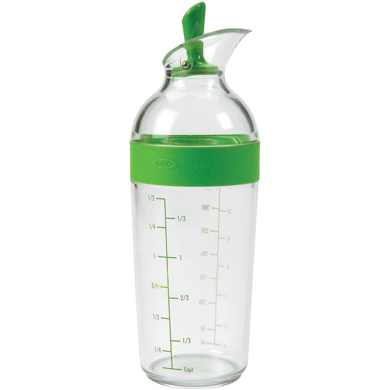 Good Grips Salad Dressing Shaker Green