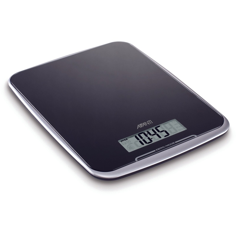High Capacity Digitial Kitchen Scale - Black
