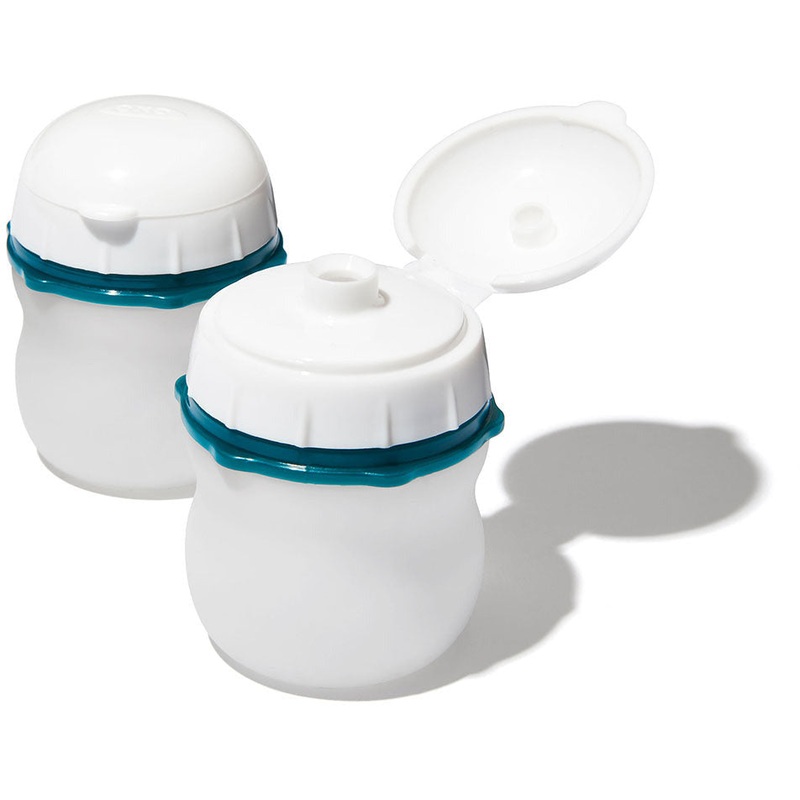Prep & Go 2-Piece Silicone Squeeze Bottles