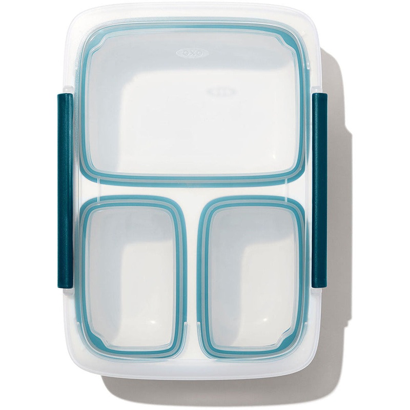 Prep & Go Divided Container 0.9L