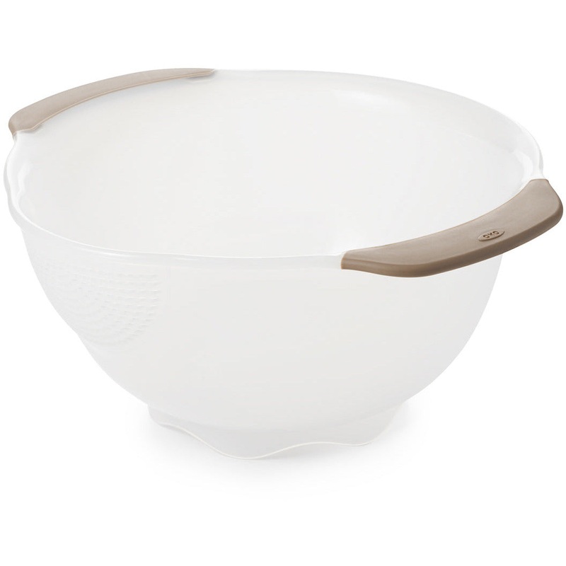 Rice And Grain Washing Colander White