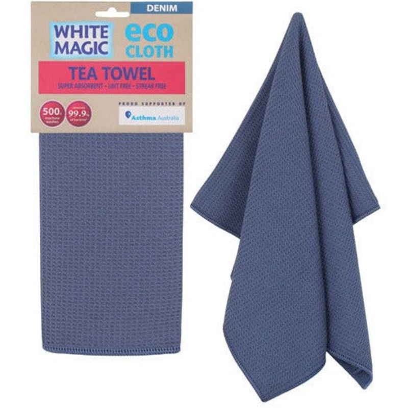 Tea Towel Single Denim