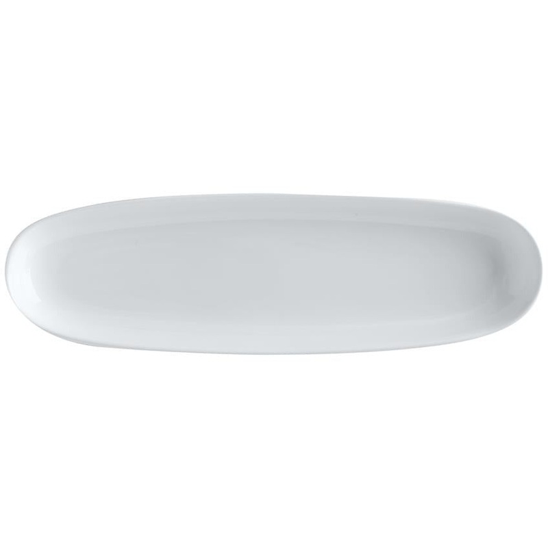 White Basics Oblong Platter 30cm x 9cm