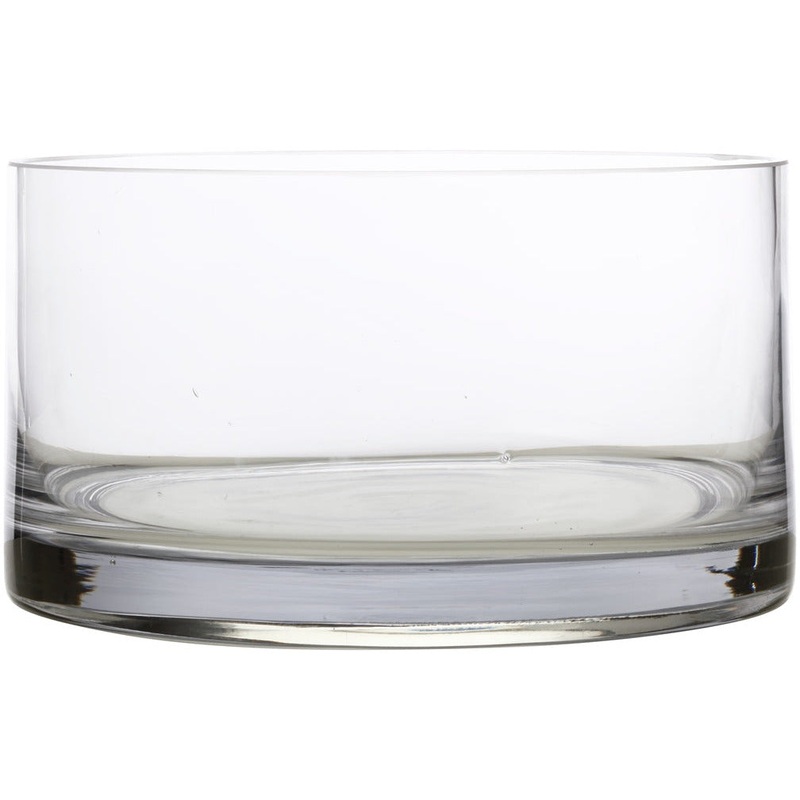 Diamante Cylindrical Salad Bowl 22Cm Gift Boxed