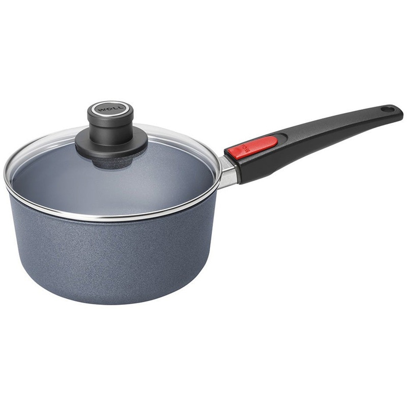 Diamond Lite Detachable Handle Induction Saucepan 20cm 2.5L With Lid
