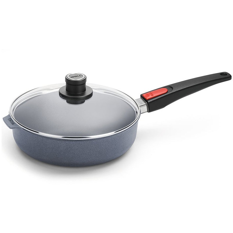 Diamond Lite Detachable Handle Induction Saute Pan 24cm With Lid