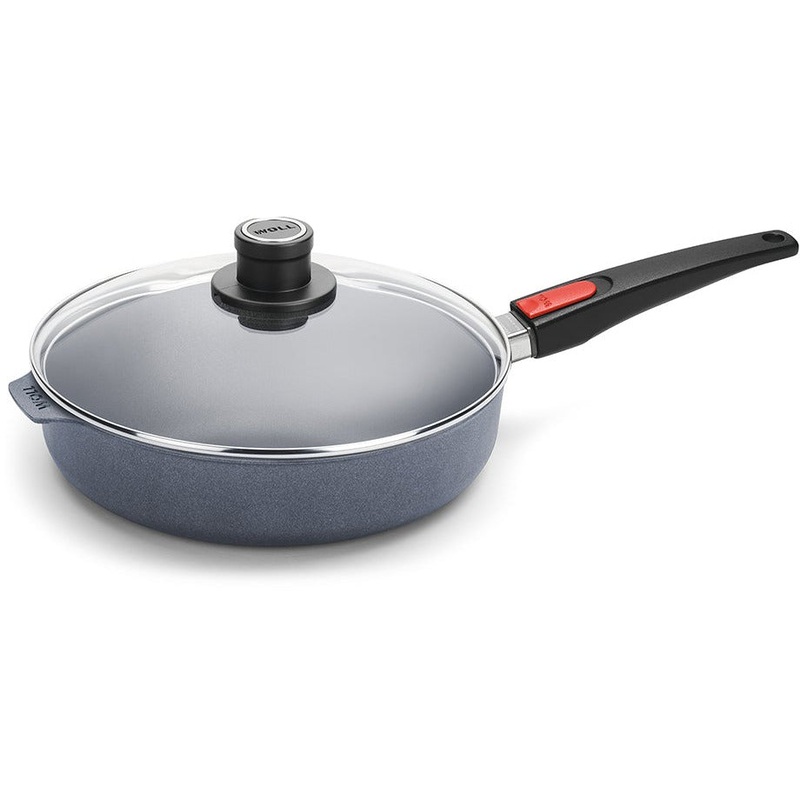 Diamond Lite Detachable Handle Induction Saute Pan 28cm With Lid