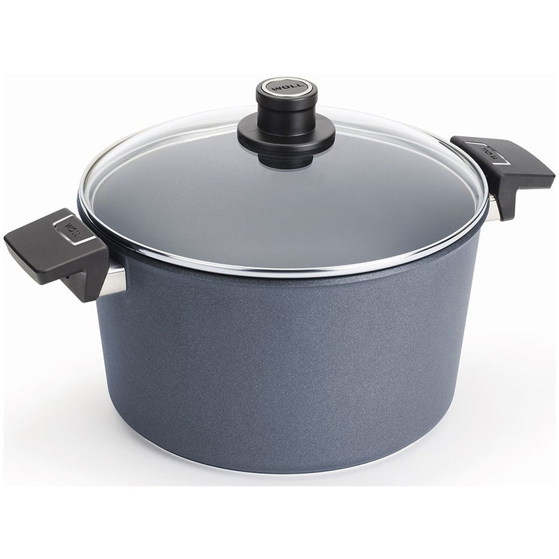 Diamond Lite Fix Handle Induction Stock Pot 28cm 7.5L With Lid