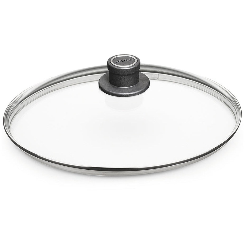 Diamond Lite Fixed Knob Safety Glass Lid 32cm