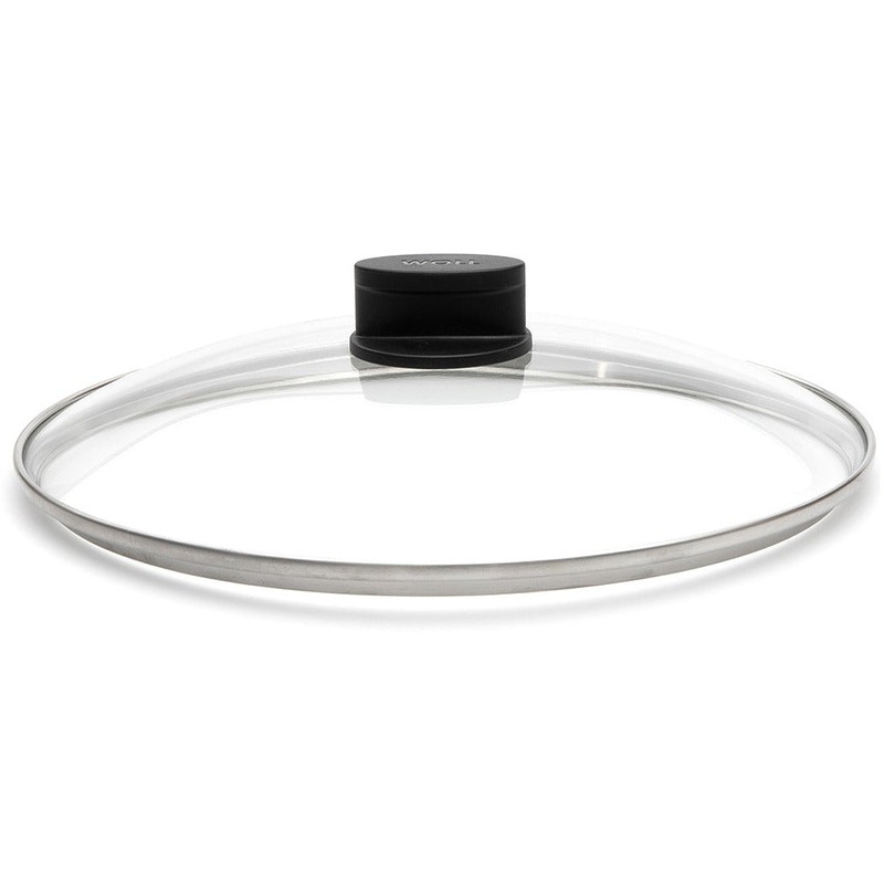 Eco Lite Fixed Knob Safety Glass Lid 28cm