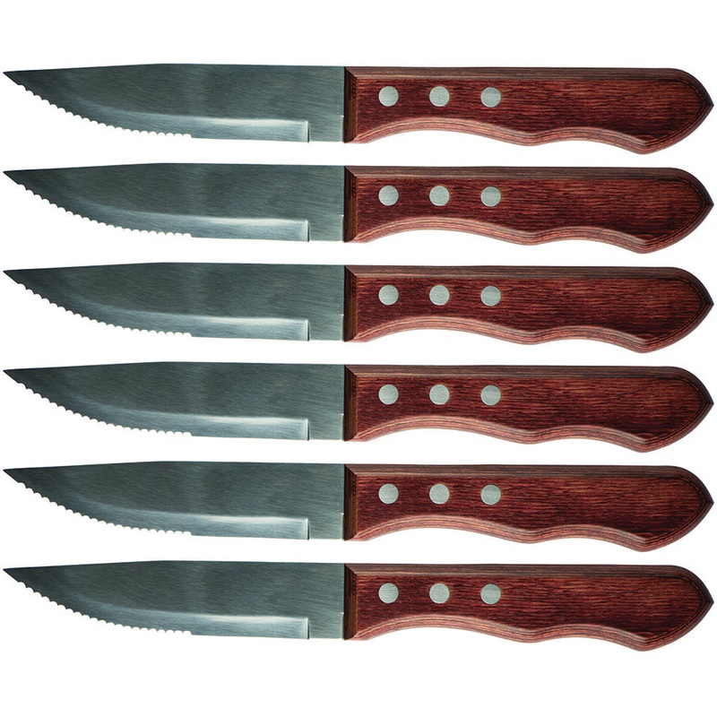 Jumbo Steak Knife Set Of 6