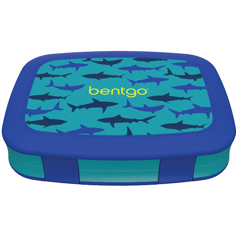 Kids Print Leak-Proof Bento Lunch Box - Sharks