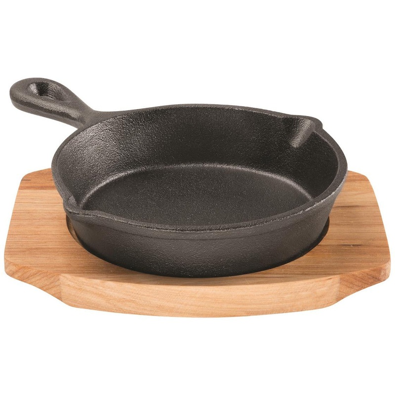Pyrocast Skillet 13.5cm With Maple Tray