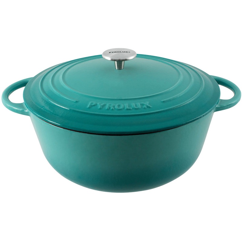 Pyrochef Round French Oven 24cm 4L Aqua