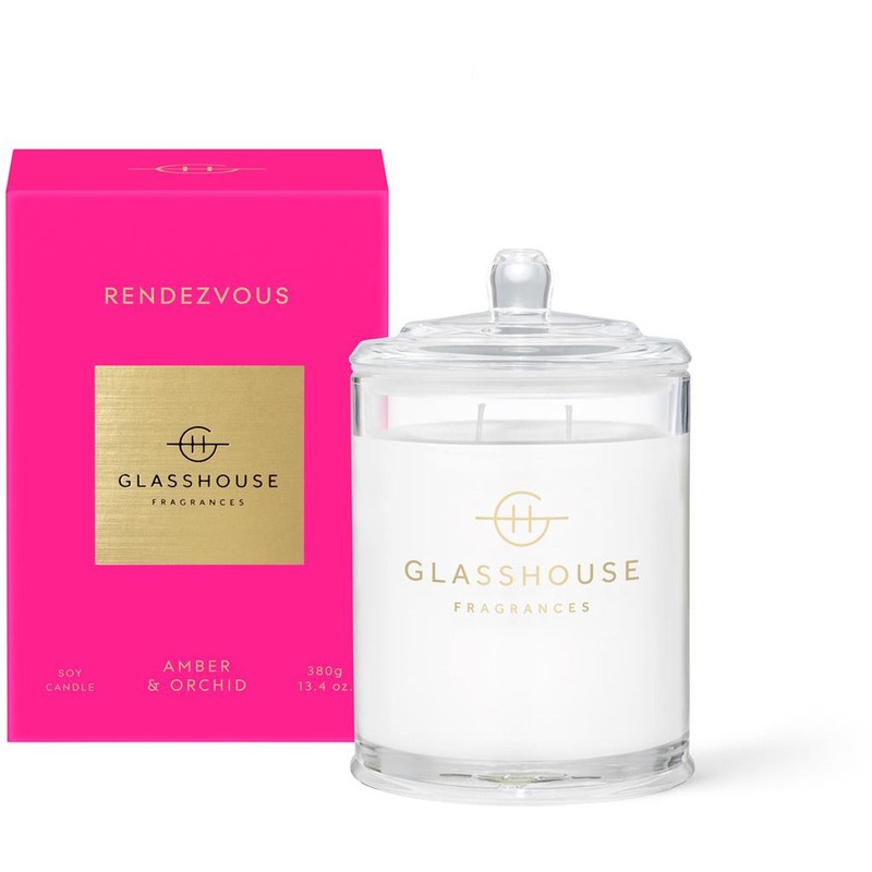 Rendezvous - Amber And Orchid 380g Triple Scented Candle