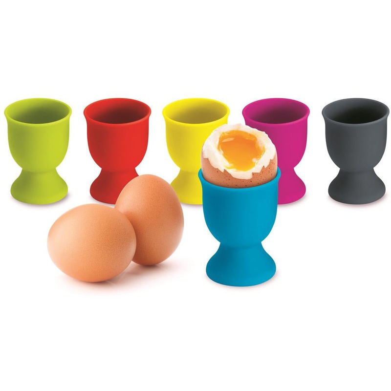 Silicone Egg Cup - Assorted Colours Single