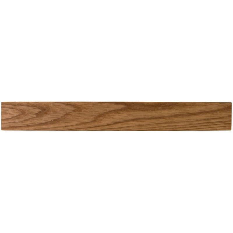 Solid Oak Magnetic Knife Rack 45cm