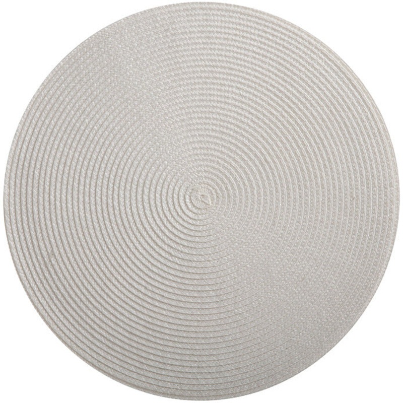 Table Accents Round Placemat 38cm White