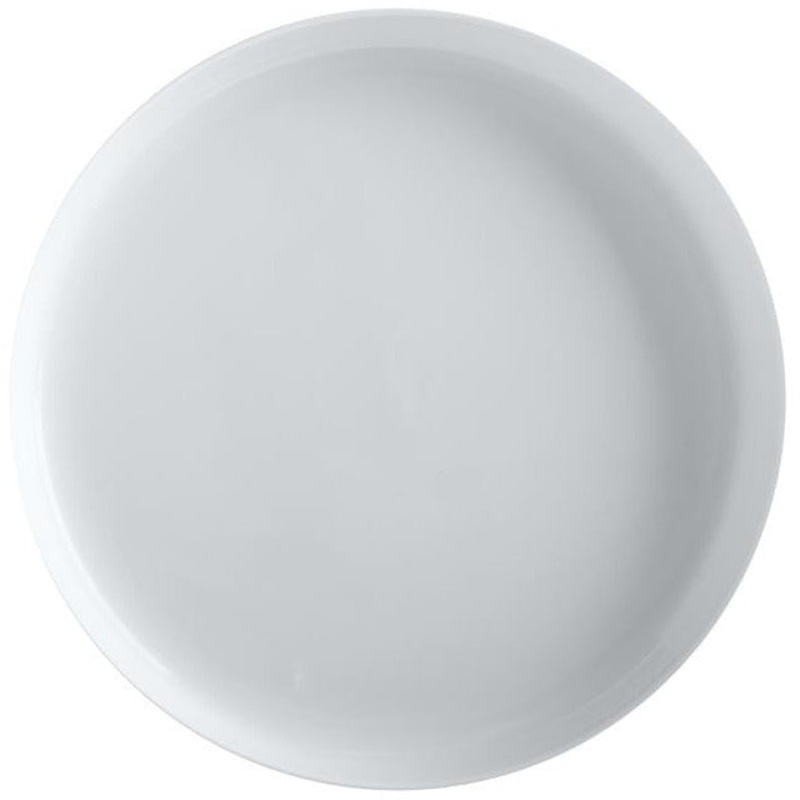 White Basics High Rim Platter 28Cm
