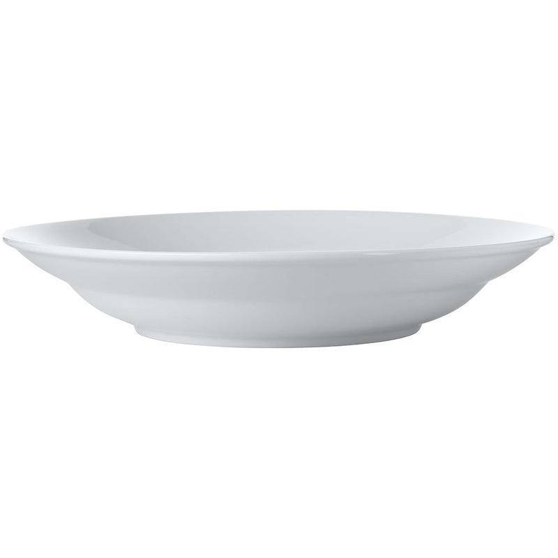 White Basics Rim Serving Bowl 28cm